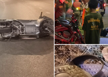 กลับไม่ถึงบ้าน… พนักงานสาวร้านอาหารดัง ขี่จยย.แหกโค้ง เสียชีวิตสลด