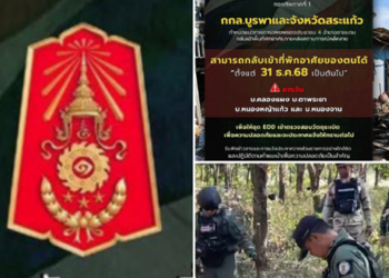 ชาวบ้านชายแดนสระแก้ว 31 ธ.ค. กลับเข้าบ้านได้ ยกเว้น 4 พื้นที่เสี่ยง ‘บ้านคลองแผง–บ้านตาพระยา–บ้านหนองหญ้าแก้ว–บ้านหนองจาน’