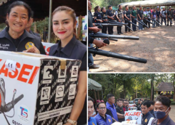 ปธ.สภาลมหายใจกาญจน์ มั่นใจ “PM2.5 ปี 69 ต้องดีกว่า 68” ชี้ชาวบ้านตื่นรู้–ไฟป่าลด หลังรัฐ–เอกชนเสริมเครื่องเป่าลม 34 เครื่อง