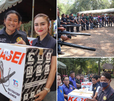 ปธ.สภาลมหายใจกาญจน์ มั่นใจ “PM2.5 ปี 69 ต้องดีกว่า 68” ชี้ชาวบ้านตื่นรู้–ไฟป่าลด หลังรัฐ–เอกชนเสริมเครื่องเป่าลม 34 เครื่อง