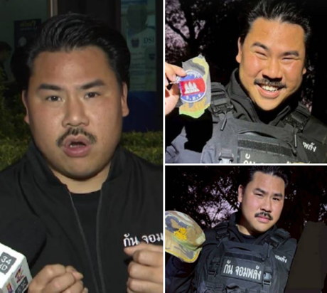 ดราม่ากัน “กัน จอมพลัง” ถืออาร์มทหารเขมร “เพนกวิน” ลั่นแรง! ป่าเถื่อนแบบนี้…