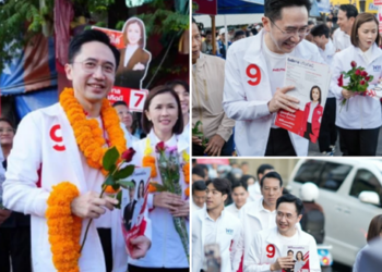 อบอุ่นสุดๆ กลางตลาด! ยศชนัน ลุยหาเสียงตลาดวัดเกาะ เจอแฟนคลับสวมกอดหอมแก้ม–รุมมอบดอกไม้แน่น เผยเตรียมชูนโยบายเด็ดโดนใจประชาชน
