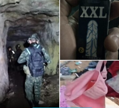 ไทยเคลียร์ฐานทหารกัมพูชา เจอดิลโด้ ถุงยาง ไวอะกร้า ชุดชั้นในสตรี พบอุโมงค์ถ้ำเจาะสกัดชั้นหิน