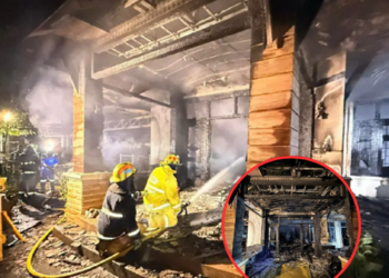 สะเทือนใจ! ญาติน้ำตาซึมเห็นสภาพบ้านไฟไหม้ คร่า 5 ชีวิต เผยทำพิธีลงขอน วิญญาณย่าห่วงลูกหลาน