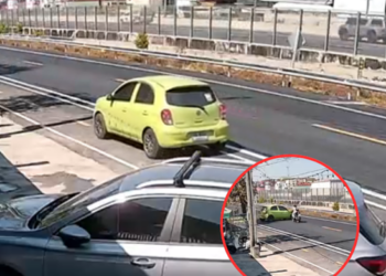 เตือนภัยมักง่าย! เก๋งแอบกลับรถกะทันหัน จยย.ทางตรงเบรกไม่ทัน พุ่งชนกลางลำ บาดเจ็บสาหัส