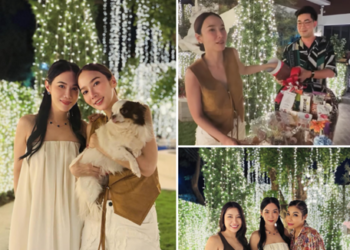 “เมย์ เฟื่องอารมย์” ส่งท้ายปีเก่าที่บ้าน “อั้ม พัชราภา” เผยเหตุผลรีบกลับก่อนเที่ยงคืน