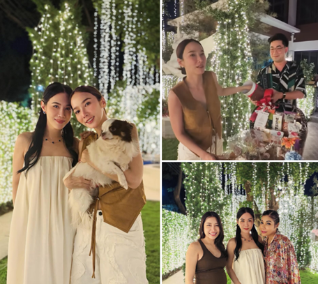 “เมย์ เฟื่องอารมย์” ส่งท้ายปีเก่าที่บ้าน “อั้ม พัชราภา” เผยเหตุผลรีบกลับก่อนเที่ยงคืน