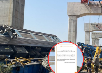 ‘อิตาเลียนไทย ดีเวล๊อปเมนต์’ ออกแถลงการณ์แสดงความเสียใจ เหตุเครนก่อสร้างถล่มทับรถไฟ ยืนยันรับผิดชอบช่วยเหลือ–เยียวยาผู้ได้รับผลกระทบ