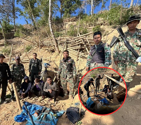 ช็อกป่าอนุรักษ์! จนท. อุทยานแห่งชาติทองผาภูมิ สนธิกำลังบุกจับแก๊งพม่า ลอบขุดดินร่อน “แร่ทองคำ” กลางผืนป่าต้นน้ำ