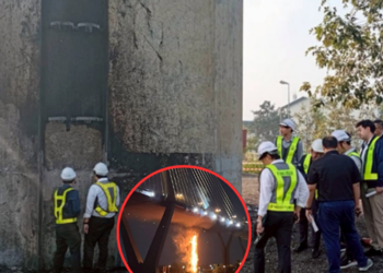 เปิดสาเหตุไฟไหม้ท่อน้ำทิ้ง สะพานภูมิพล 2 ช็อก! เยาวชนจุดประทัด ก่อนเพลิงลุกลามถึงตอม่อสะพาน