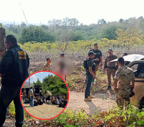 ไล่ล่าระทึก! ฉก.ลาดหญ้าสกัด 4 กระบะขนต่างด้าว อัดแน่น 86 คน คาวัดดังอำเภอ ไทรโยค