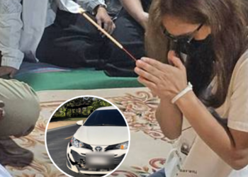 ครูกราบศพทั้งน้ำตา เสียใจขับรถชนเด็กหญิงวัย 6 ขวบเสียชีวิต ขณะข้ามทางม้าลาย อ้างแดดแยงตามองไม่เห็น