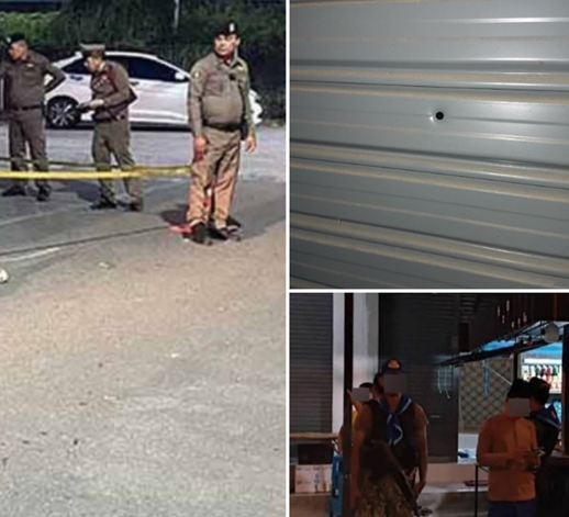 คนร้ายซุ่มยิง เจ้าหน้าที่ อส. ขณะยืนซื้อน้ำชา หน้า ยะรัง โชคดีก้มลงเก็บของ รอดคมกระสุนหวุดหวิด