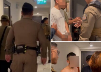 นรกกลางเมือง! ตร.บุกช่วยเด็ก 18 ถูก 2 “จีนเทา” ร่วมสาวไทย หลอกเปิดบัญชีม้า เหยื่อขออายัดเงิน กลับโดนลากขึ้นคอนโด