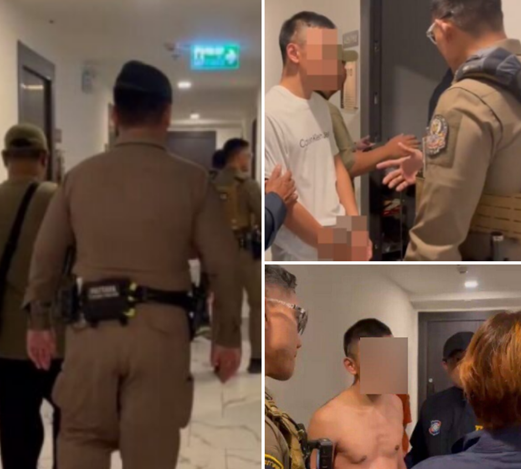 นรกกลางเมือง! ตร.บุกช่วยเด็ก 18 ถูก 2 “จีนเทา” ร่วมสาวไทย หลอกเปิดบัญชีม้า เหยื่อขออายัดเงิน กลับโดนลากขึ้นคอนโด