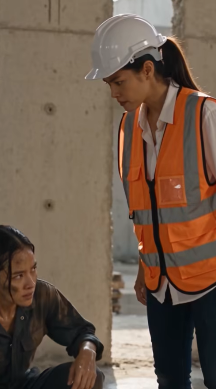 [ครบชุด] โดนสาดน้ำใส่หัว คนงานสาวเช็ดหน้าอย่างใจเย็น ก่อนพลิกสถานการณ์ชวนอึ้ง!