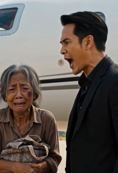 [ครบชุด] ตบแม่แก่ทิ้งกลางสนามบินเพื่อขึ้นเจ็ทส่วนตัว ขบวนรถหรูพุ่งมาเทียบทำผัวเมียเนรคุณช็อกค้าง!
